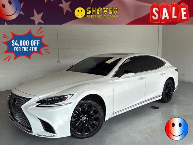 used 2018 Lexus LS 500 car, priced at $43,990