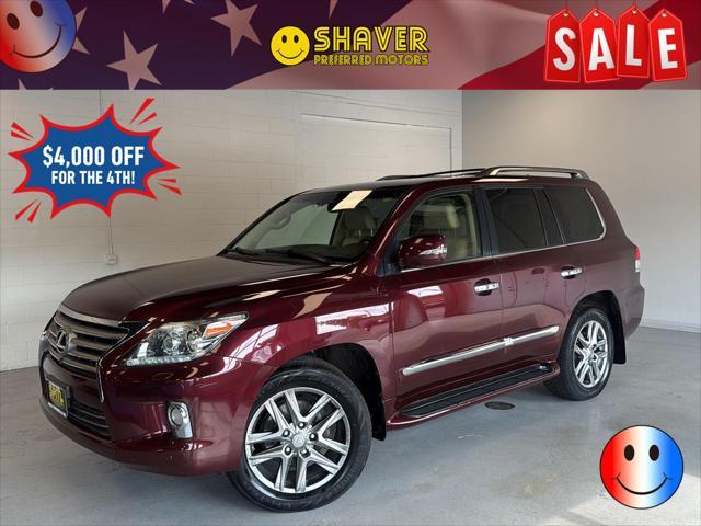 used 2013 Lexus LX 570 car, priced at $28,990