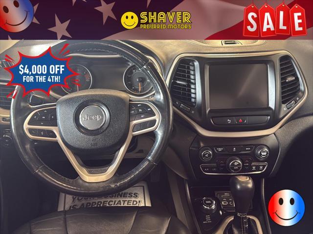 used 2018 Jeep Cherokee car, priced at $14,990
