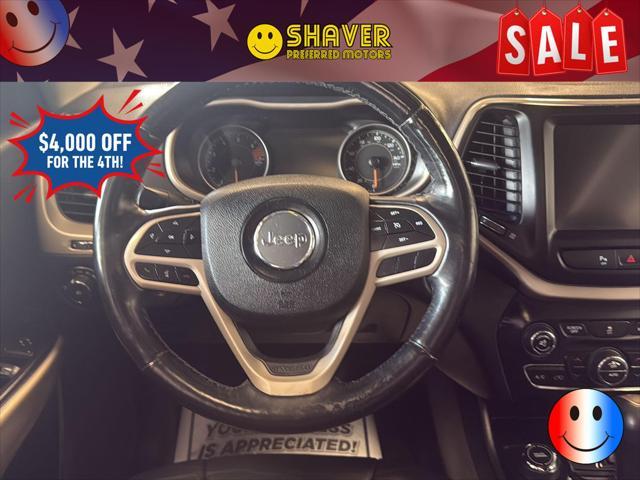 used 2018 Jeep Cherokee car, priced at $14,990