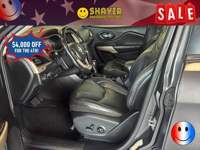 used 2018 Jeep Cherokee car, priced at $14,990