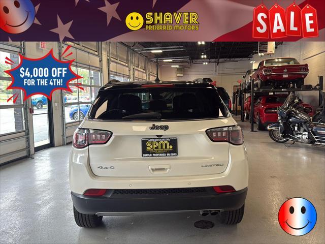 used 2021 Jeep Compass car, priced at $22,500