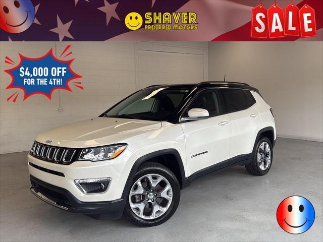 used 2021 Jeep Compass car, priced at $22,500