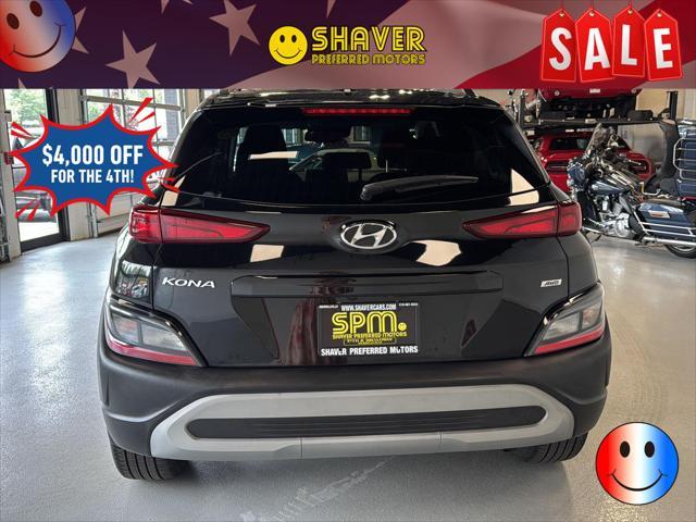 used 2023 Hyundai Kona car, priced at $20,990
