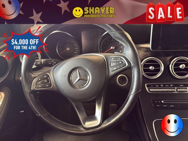 used 2019 Mercedes-Benz GLC 300 car, priced at $20,990