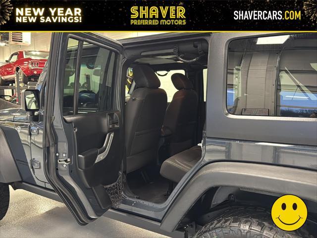 used 2016 Jeep Wrangler Unlimited car, priced at $19,590