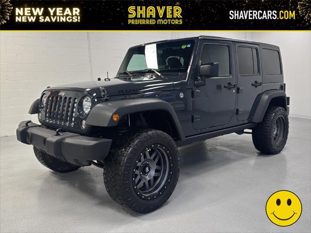 used 2016 Jeep Wrangler Unlimited car, priced at $19,590