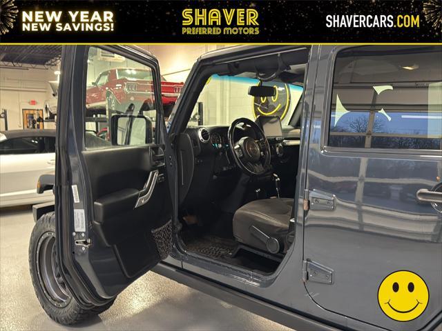 used 2016 Jeep Wrangler Unlimited car, priced at $19,590