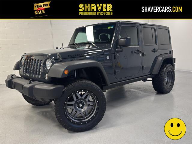 used 2016 Jeep Wrangler Unlimited car, priced at $21,990