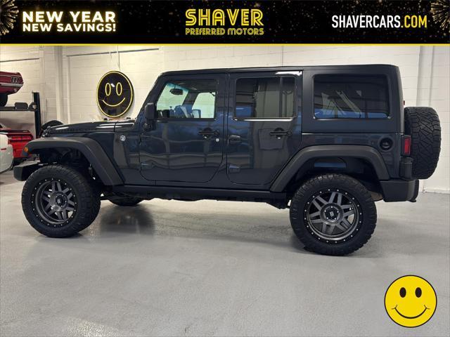 used 2016 Jeep Wrangler Unlimited car, priced at $19,590