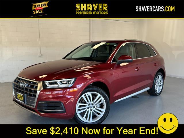 used 2018 Audi Q5 car, priced at $19,990