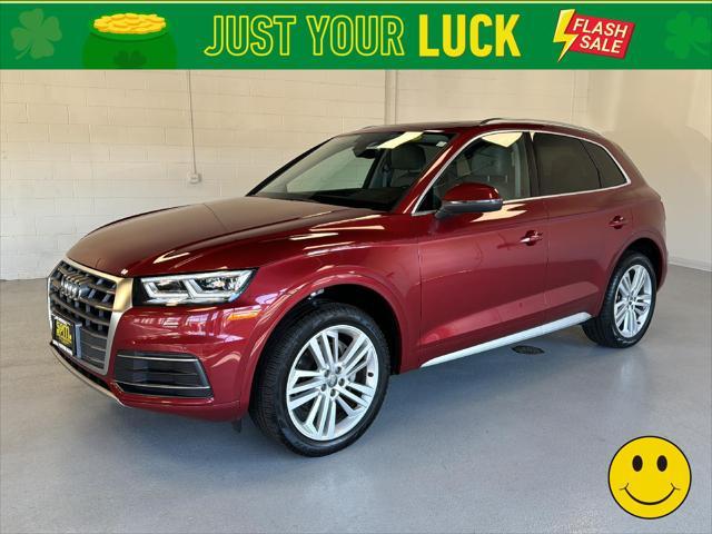 used 2018 Audi Q5 car, priced at $19,690