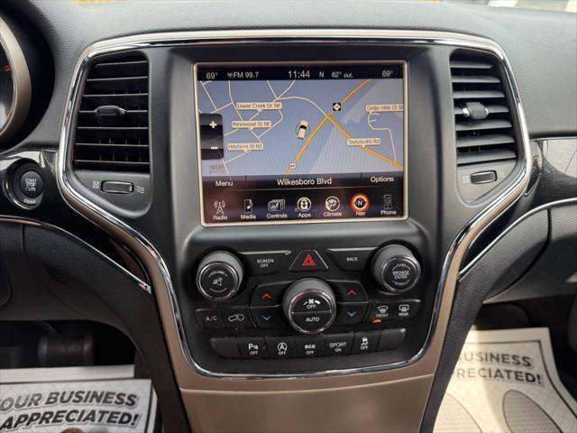 used 2016 Jeep Grand Cherokee car, priced at $16,900