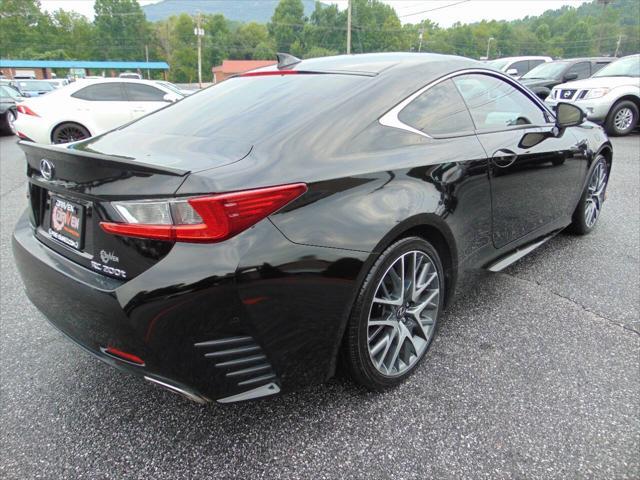 used 2016 Lexus RC 200t car, priced at $20,500