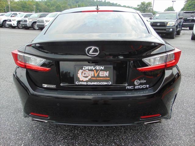 used 2016 Lexus RC 200t car, priced at $20,500