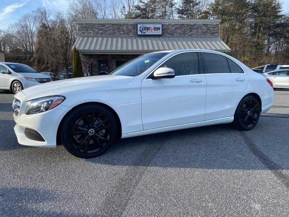 used 2018 Mercedes-Benz C-Class car, priced at $15,900