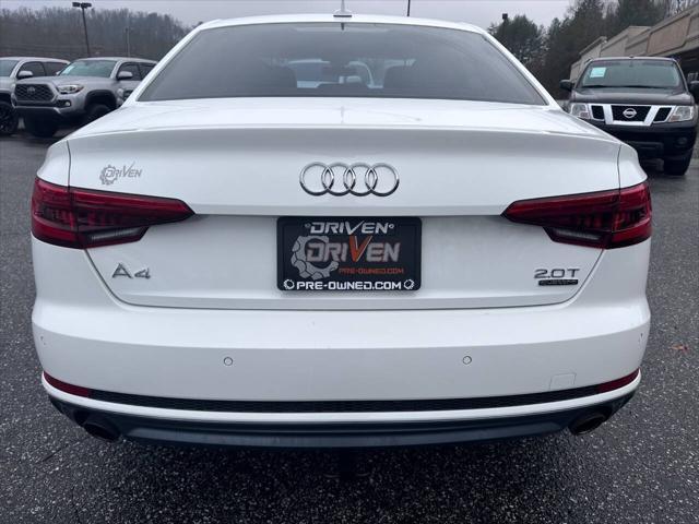 used 2017 Audi A4 car, priced at $15,900