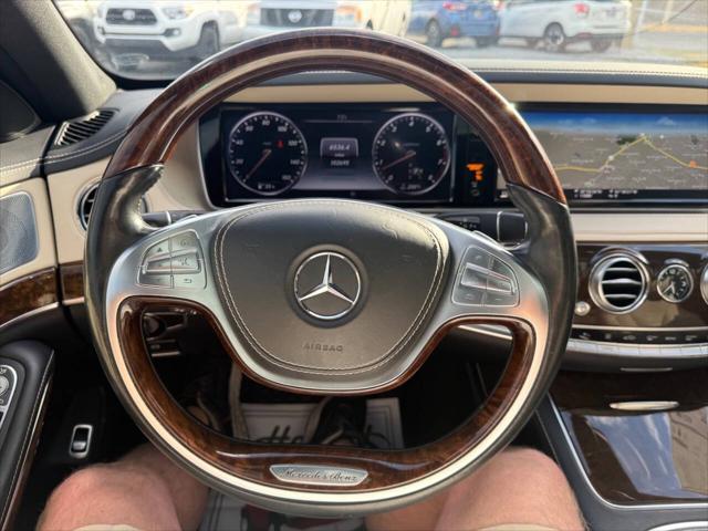 used 2015 Mercedes-Benz S-Class car, priced at $23,900