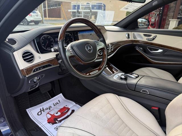 used 2015 Mercedes-Benz S-Class car, priced at $23,900