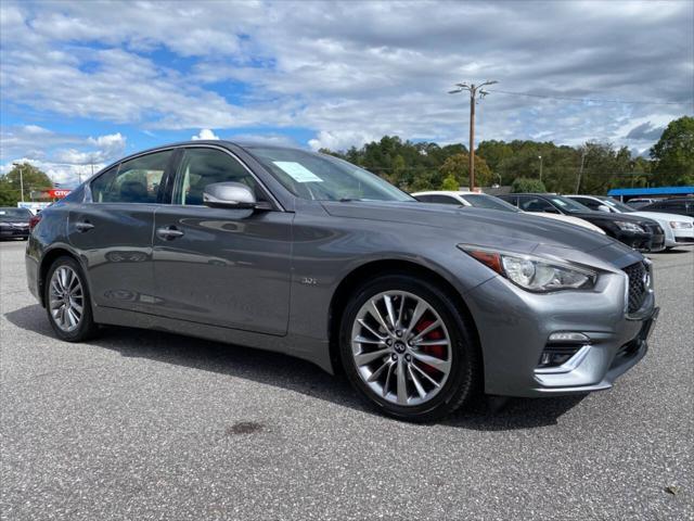 used 2018 INFINITI Q50 car, priced at $17,500