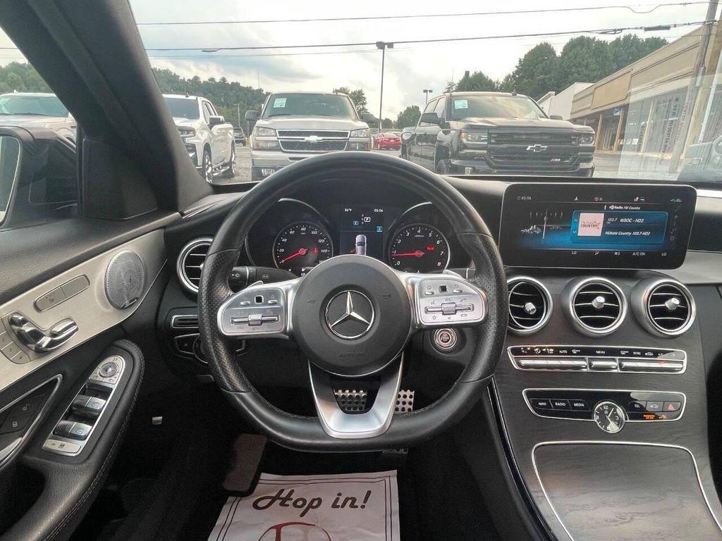 used 2019 Mercedes-Benz C-Class car, priced at $18,900