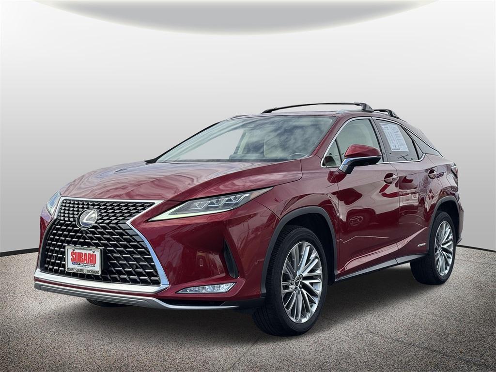 used 2021 Lexus RX 450h car, priced at $31,500