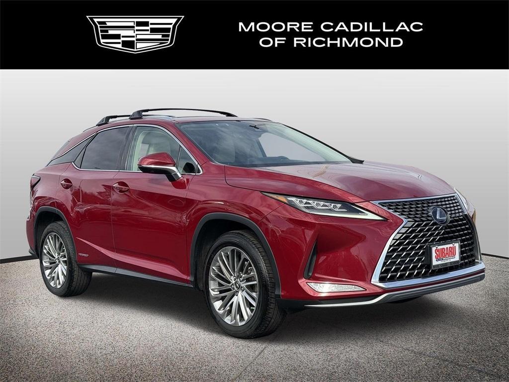 used 2021 Lexus RX 450h car, priced at $31,500