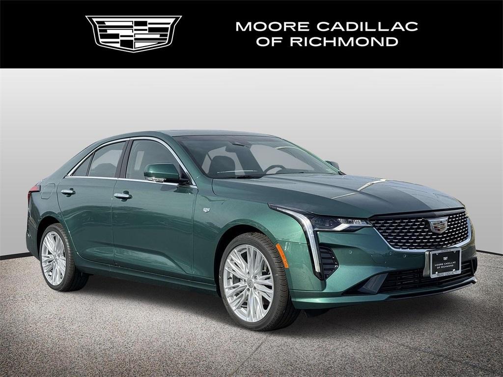 new 2025 Cadillac CT4 car, priced at $47,390