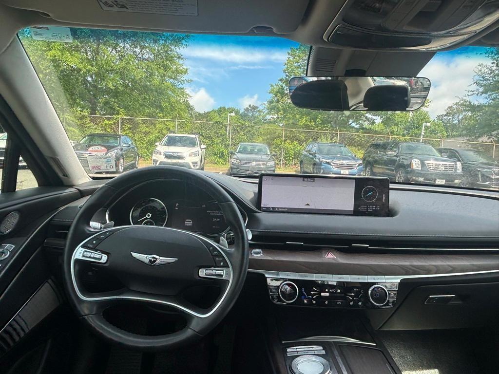 used 2021 Genesis G80 car, priced at $30,000