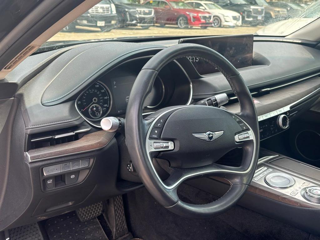 used 2021 Genesis G80 car, priced at $30,000