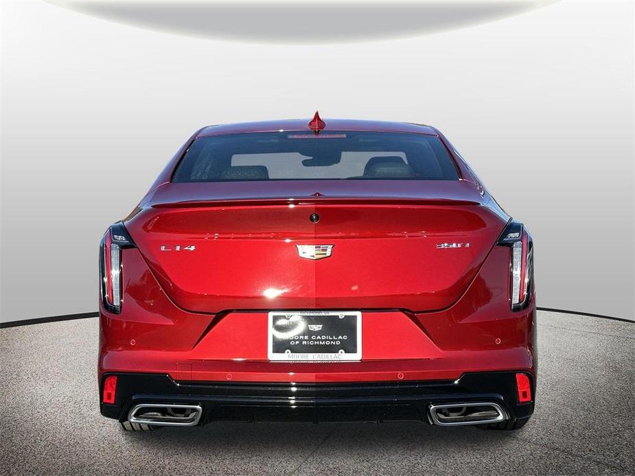 new 2025 Cadillac CT4 car, priced at $45,365