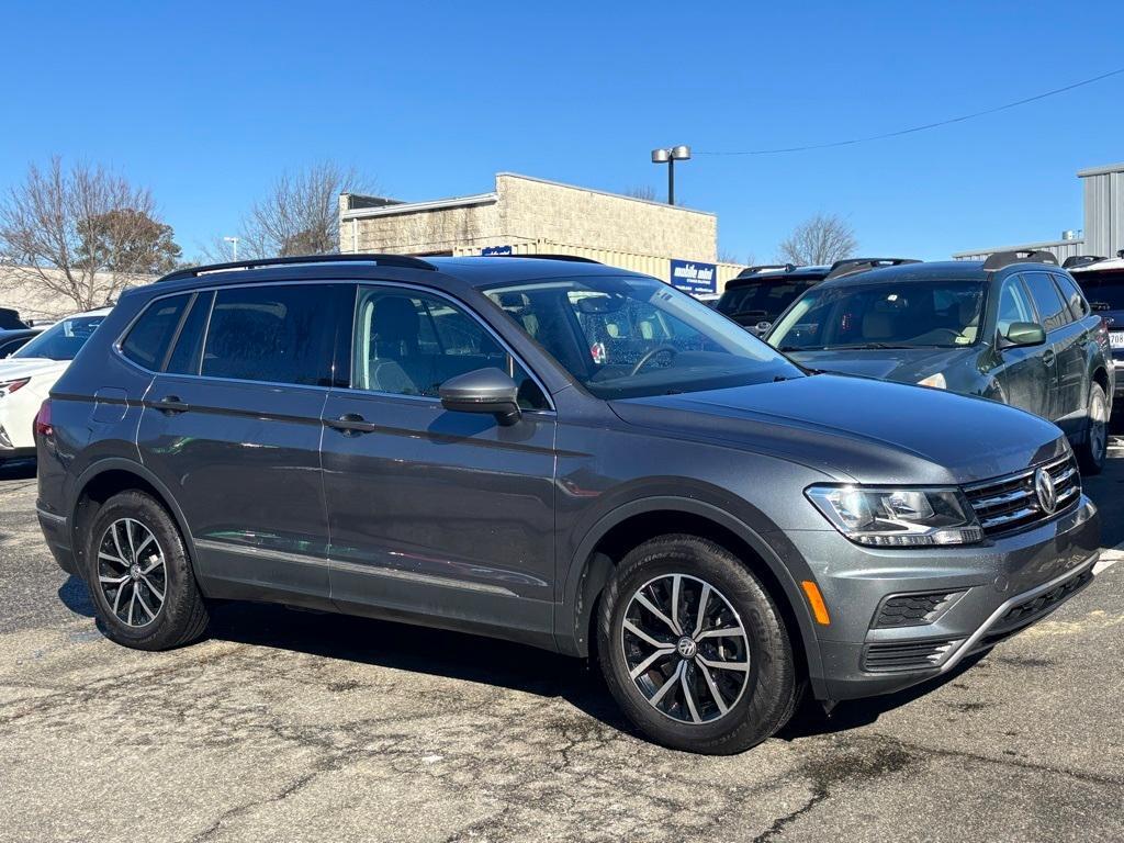 used 2021 Volkswagen Tiguan car, priced at $18,000