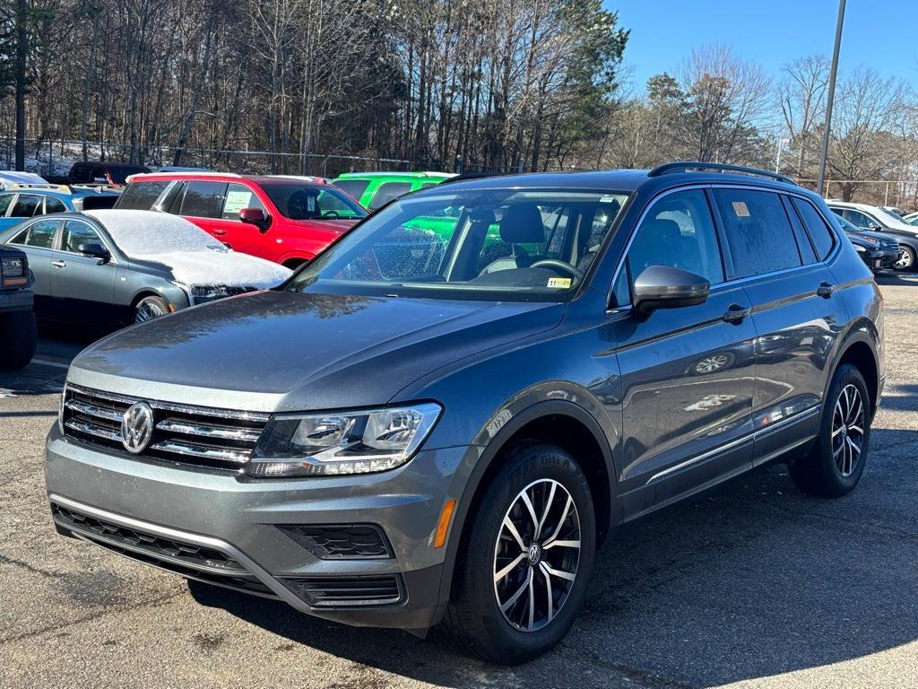 used 2021 Volkswagen Tiguan car, priced at $18,000