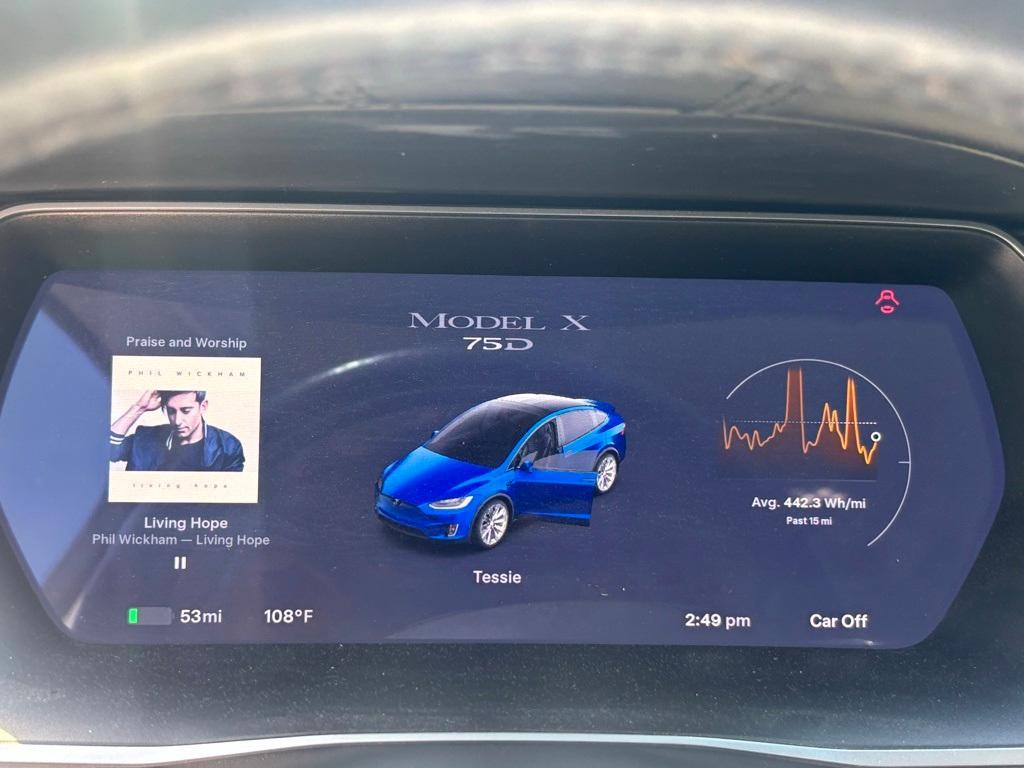 used 2018 Tesla Model X car, priced at $25,000