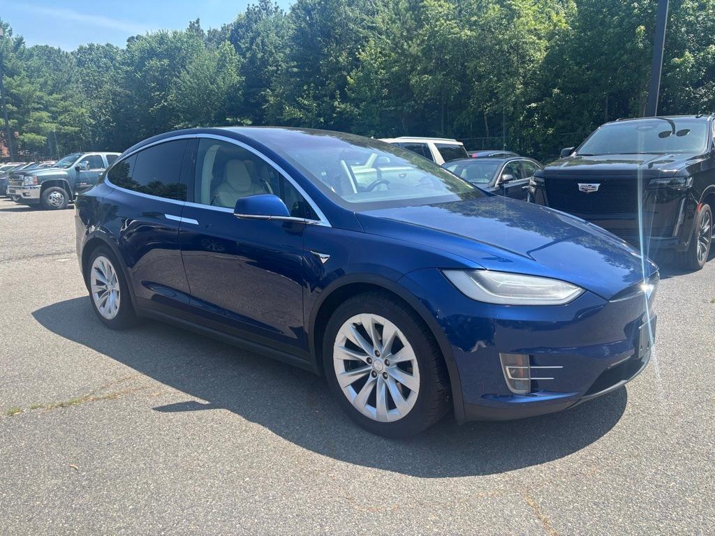 used 2018 Tesla Model X car, priced at $25,000