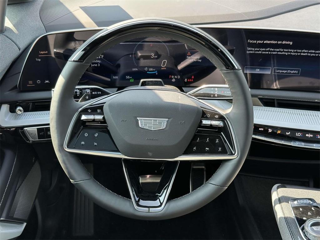 new 2025 Cadillac OPTIQ car, priced at $56,215