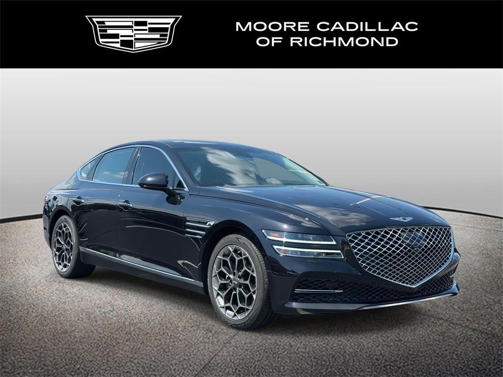 used 2021 Genesis G80 car, priced at $30,500