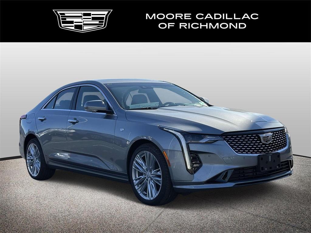 new 2025 Cadillac CT4 car, priced at $45,565