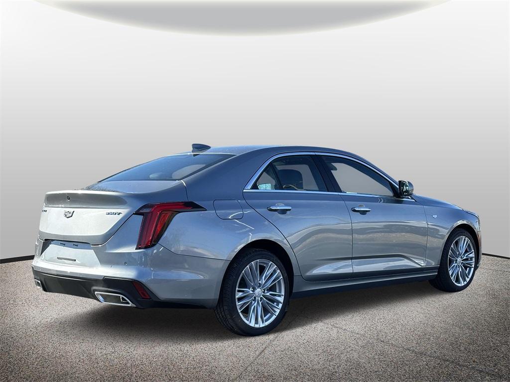 new 2025 Cadillac CT4 car, priced at $45,565