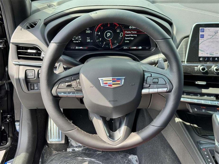 new 2025 Cadillac CT4 car, priced at $48,190