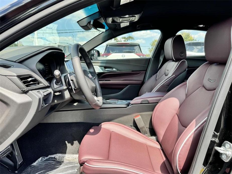 new 2025 Cadillac CT4 car, priced at $48,190