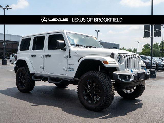 used 2022 Jeep Wrangler Unlimited 4xe car, priced at $32,798
