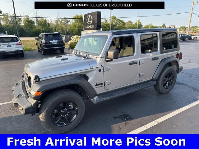 used 2021 Jeep Wrangler Unlimited car, priced at $31,992