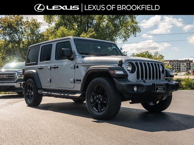 used 2021 Jeep Wrangler Unlimited car, priced at $28,598