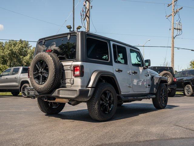 used 2021 Jeep Wrangler Unlimited car, priced at $28,598