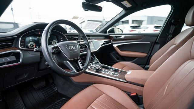 used 2021 Audi A6 car, priced at $34,363