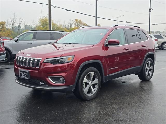 used 2021 Jeep Cherokee car, priced at $23,998