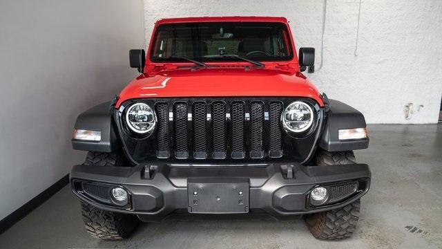 used 2021 Jeep Wrangler Unlimited car, priced at $33,580