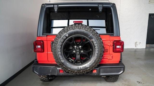 used 2021 Jeep Wrangler Unlimited car, priced at $33,580