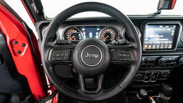 used 2021 Jeep Wrangler Unlimited car, priced at $33,580